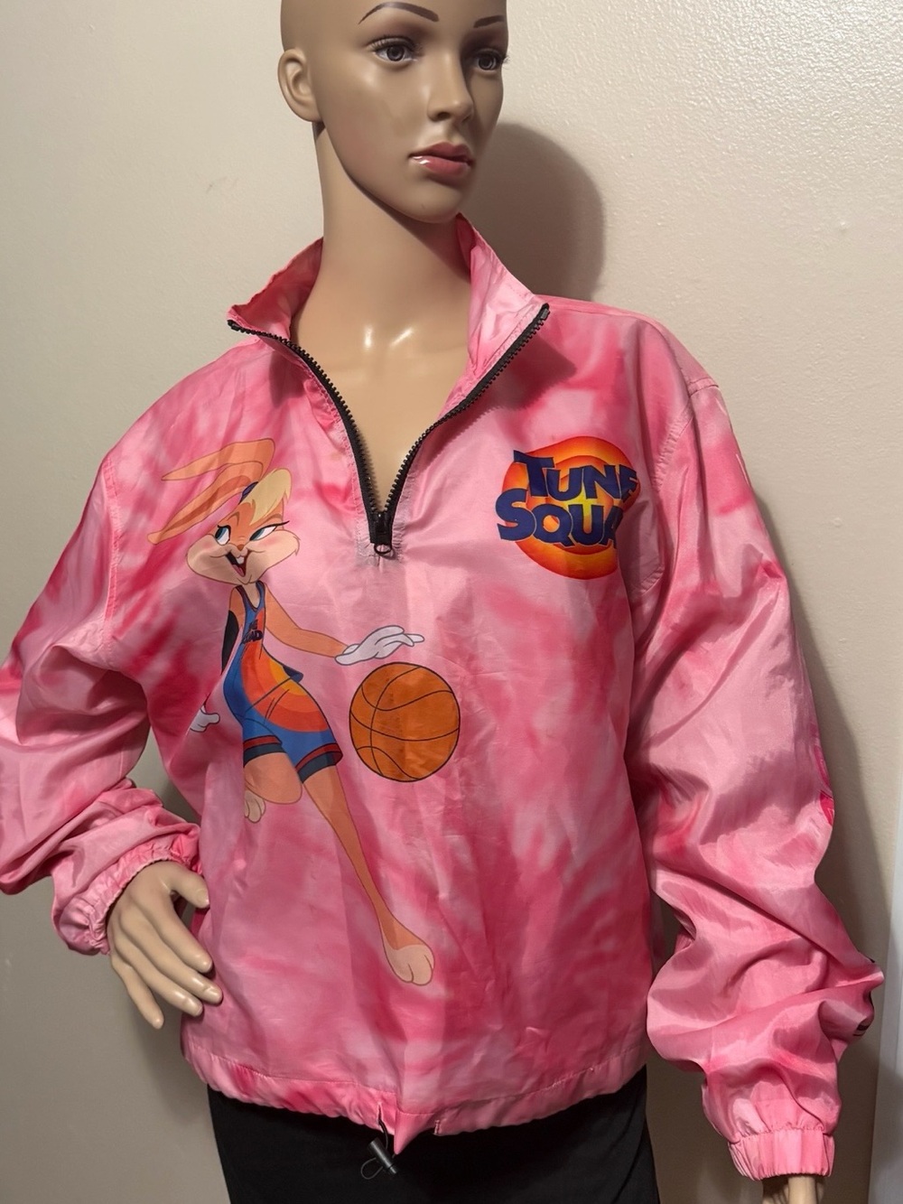 Pink Tune Squad Lola Bunny Pullover Jacket